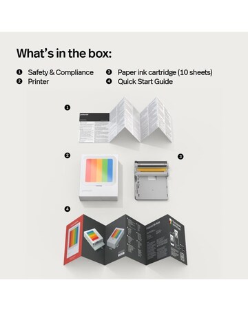 Polaroid HiPrint 3x3 Printer White 10S
