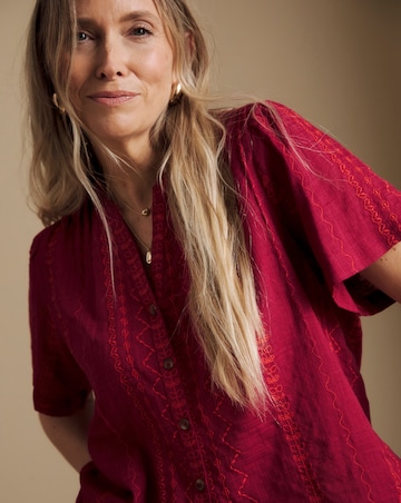 Julipa Embroidered Cotton Blouse