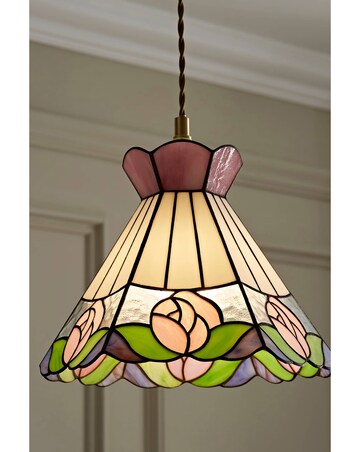 ValueLights Evelyn Tiffany Easy Fit Shade 26cm