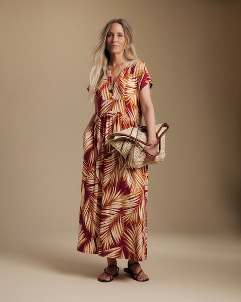 Julipa Jersey Printed Midi Dress