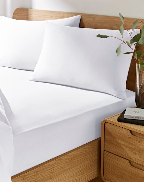 Pure Cotton Cosy Brushed 38cm Extra Deep Fitted Sheet