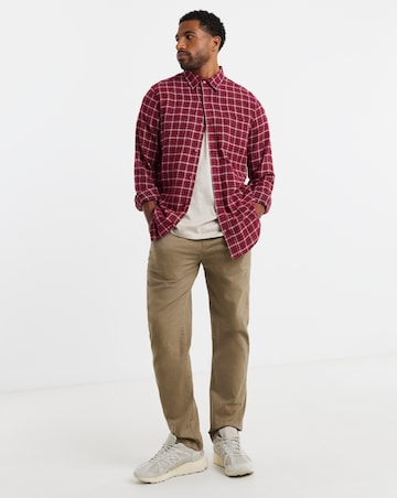 Long Sleeve Check Flannel Shirt