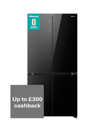 Hisense KitchenFit RQ768N4GBE Multi-Door Fridge Freezer - Black