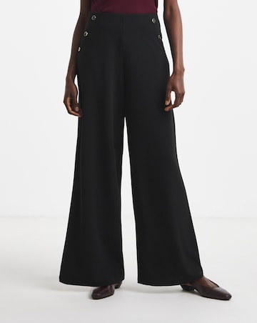 JDY Button Jersey Trouser