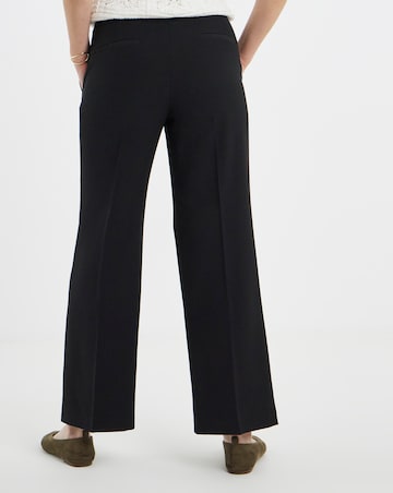 Black Tailored Wide Leg Trousers