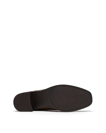 Clarks Suede Wrenn Heeled Ankle Boot - Standard Fit (D)