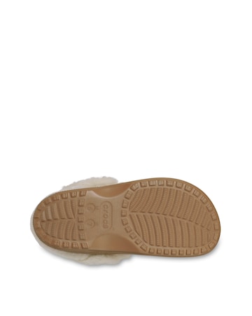 Crocs Sepia Classic Unfurgettable Vegan Suede Clog - Standard Fit