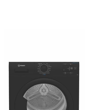Indesit Heat Pump Tumble Dryer 9KG Black + Installation
