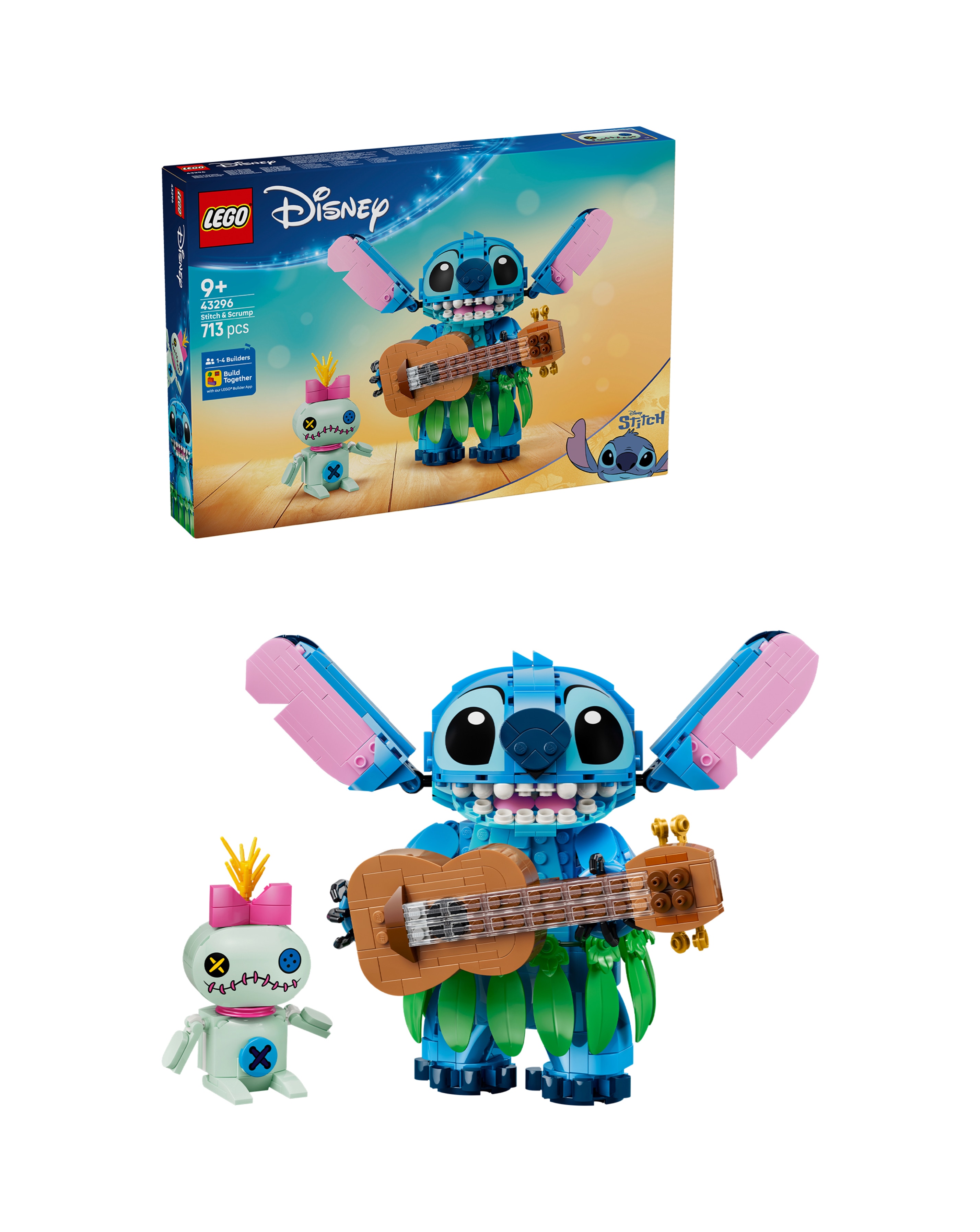 LEGO Disney Stitch & Scrump 43296 | JD Williams