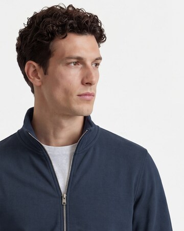 Full Zip Funnel Neck Sweatshirt Long