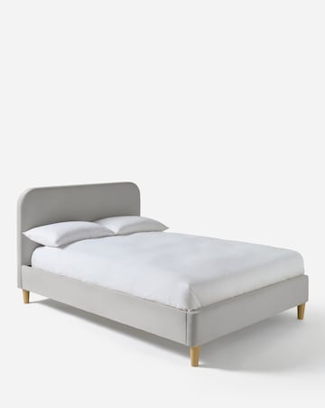Emery Velvet Bedframe with mattress