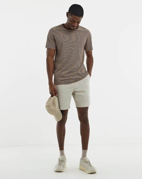 Fully Elasticated Comfort Waist Chino Short