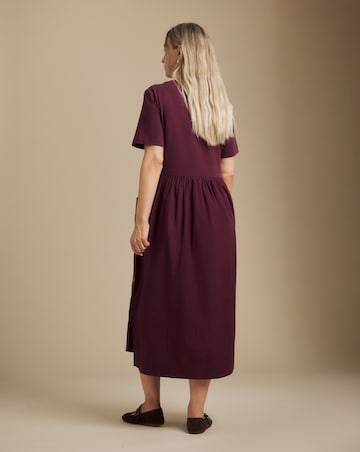 Julipa Button Detail Midi Dress