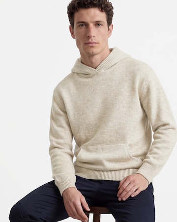 Relaxed Fit Soft Touch Knitted Hoodie