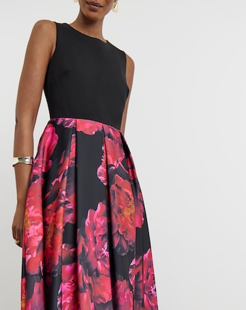 Joanna Hope Print Prom Dress