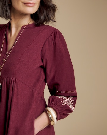 Julipa Petite Cord Midi Dress