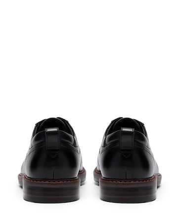 Clarks Aldwin 2 Leather Derby Shoe - Black