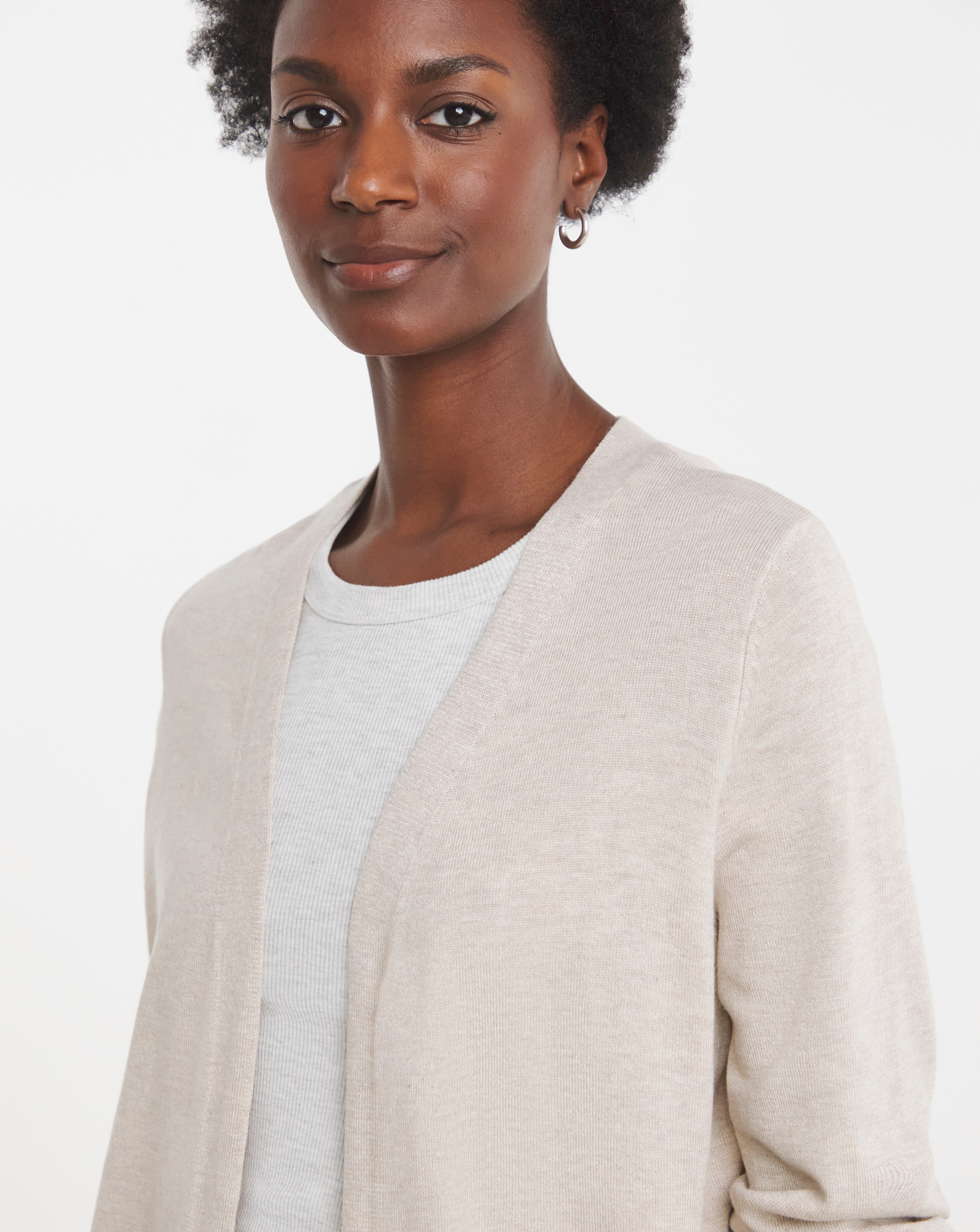 LONGLINE EDGE TO EDGE CARDIGAN | JD Williams