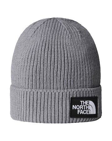 The North Face Logo Box Cuffed Beanie