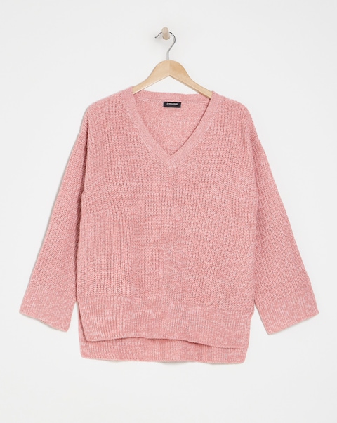 Rose V Neck Tunic