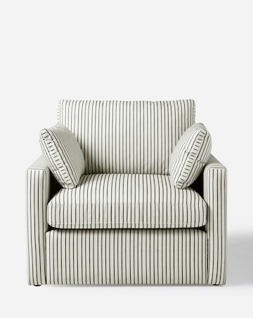 Seren Striped Armchair
