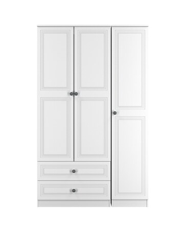 Richmond Triple Wardrobe with 2 Drawers