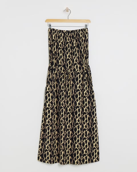 Great Value Soft Touch Strapless Midi Dress