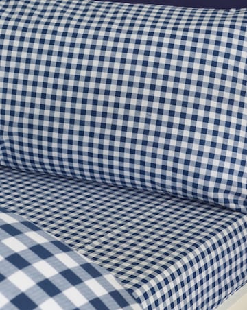 Catherine Lansfield Bamford Gingham Check Fitted Sheet