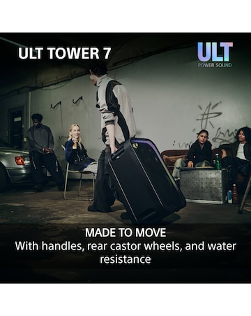 Sony ULT Tower 7 Party Speaker - Black