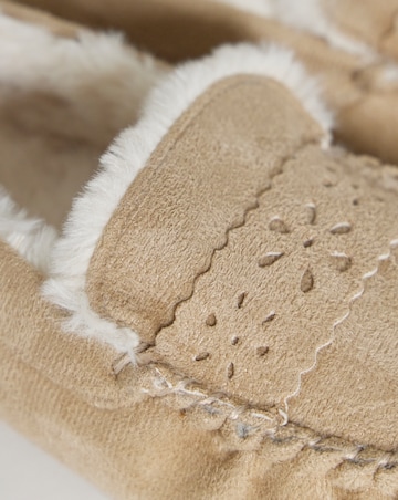 Shelby Cut Out Loafer Slippers - Extra Wide Fit (EEE)