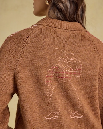 Joules Cowboy Collared Cardigan