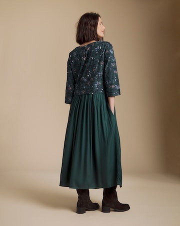 Julipa Petite Printed Cord Midi Dress