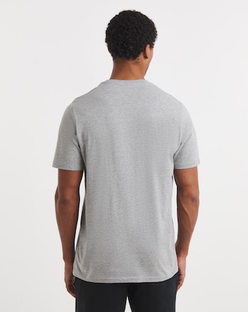 Grey Crew Neck T-shirt Long