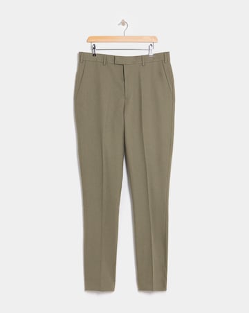 Regular Fit Linen Blend Trouser