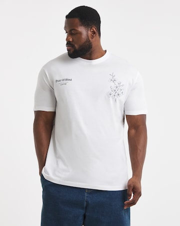 Jack & Jones Oriental Back Print Tee