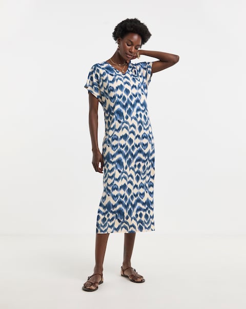 Great Value Soft Touch Midi T-Shirt Dress