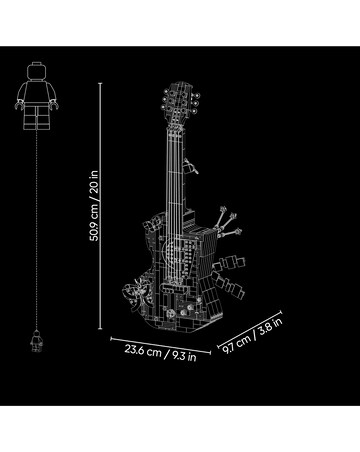LEGO Olivia Rodrigo Guitar Model