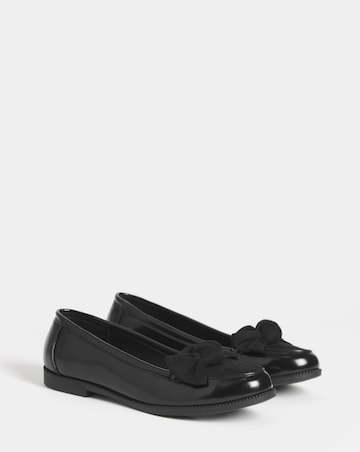 Kinzie Bow Detail Flat Shoes - Wide Fit (E)