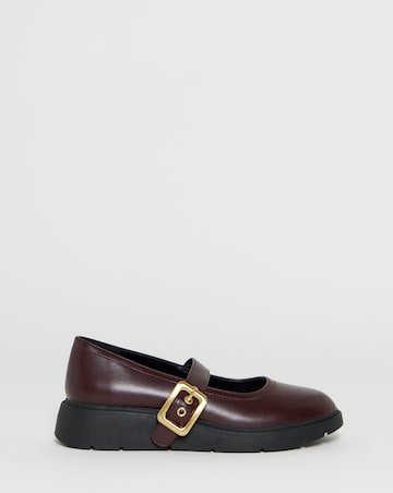 Dominga Buckle Mary Jane Shoes - Wide Fit (E)