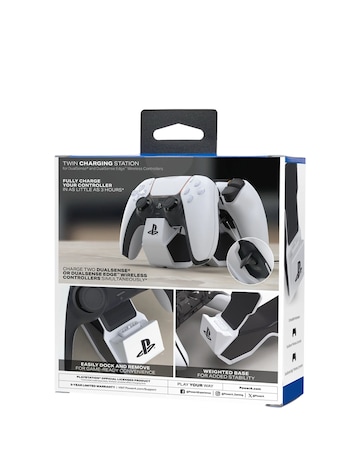 PowerA Twin Charging Station for PlayStation DualSense Wireless Controllers