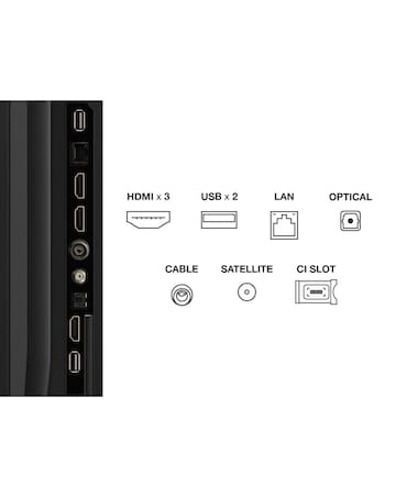TCL 75T6C-UK 75in 4K QLED HDR Smart Fire TV with Freely