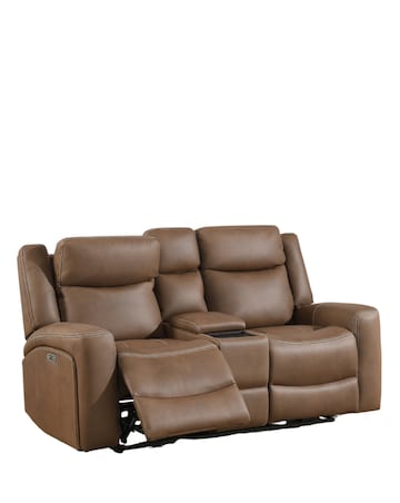Hayes Power Recliner 2 Seater Sofa with Console & USB Charging