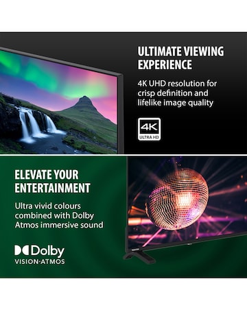 Toshiba 65UF2653DB 65in 4k Ultra HD Smart TV with Freely