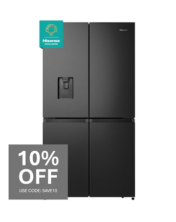 Hisense RQ758N4SWFE American Fridge Freezer