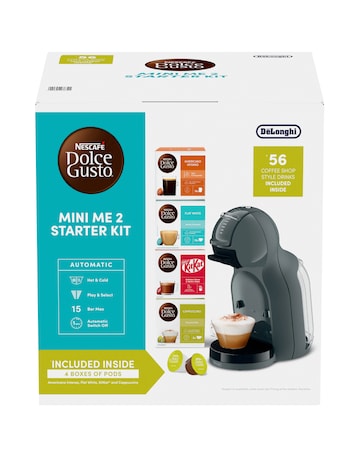 De'Longhi NESCAFE MiniMe 2 Bundle Pod Coffee Machine