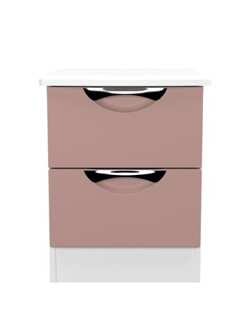 Haydn Ready Assembled 2 Drawer Bedside - Kids