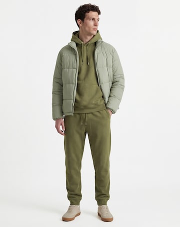 Overhead Hoodie Long - Khaki