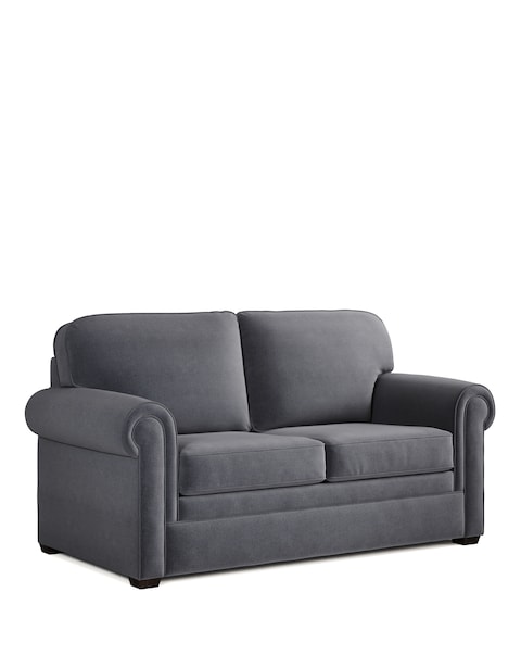 Jay-Be Heritage Brushed Twill 2 Seater Sofa Bed with E-Pocket Mattress