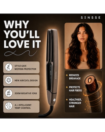 Sensse AI Hair Straightner