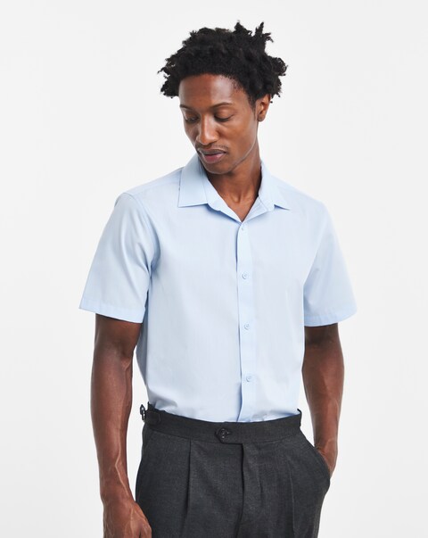 Short Sleeve Formal Shirt Long